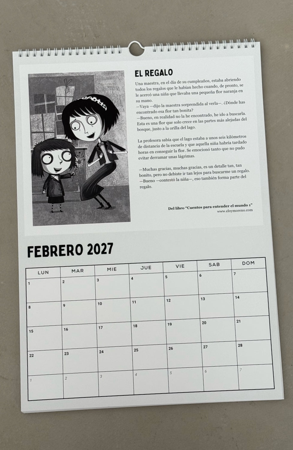 Calendario 2027 Cuentos (Reserva pre-venta)