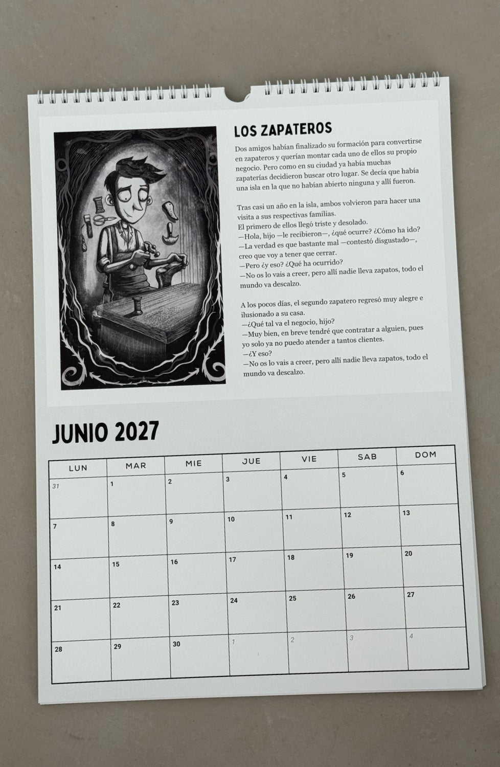 Calendario 2027 Cuentos (Reserva pre-venta)
