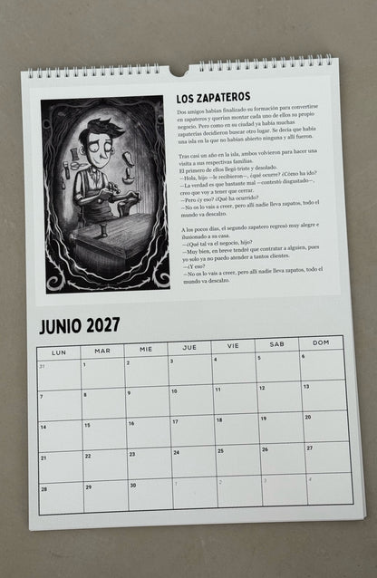 Calendario 2027 Cuentos (Reserva pre-venta)