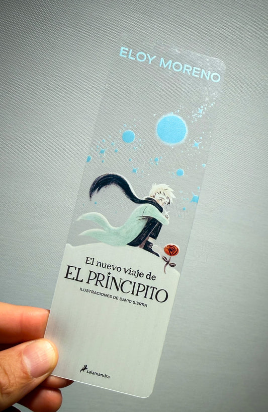 Marcapáginas transparente El Principito